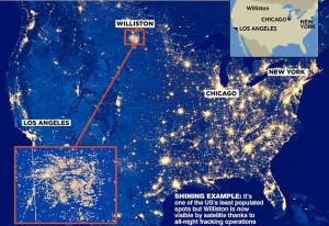 fracking flares
