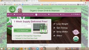 organic green drink